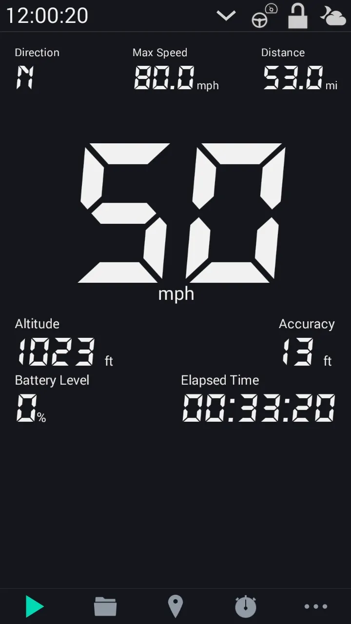 GPS HUD Speedometer | Indus Appstore | Screenshot