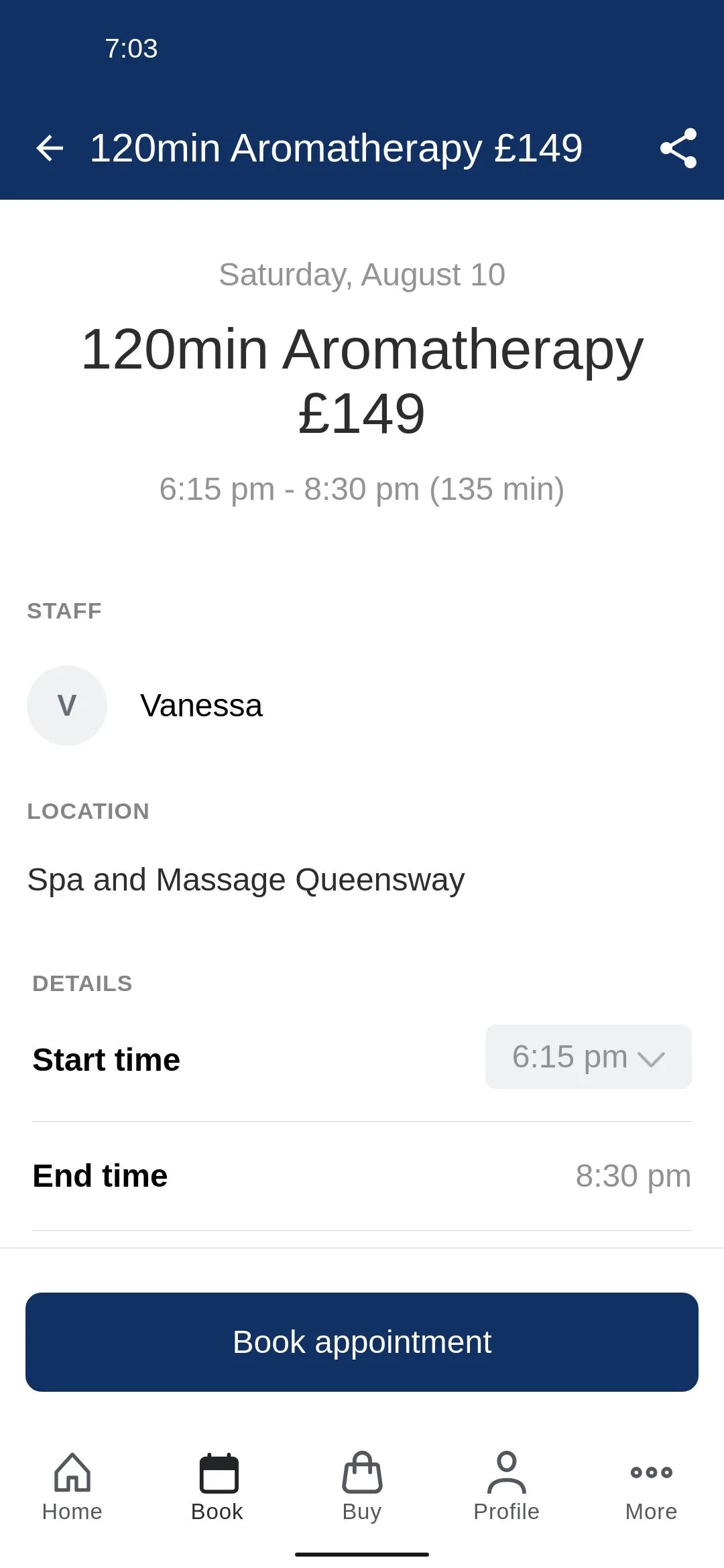 Spa & Massage | Indus Appstore | Screenshot