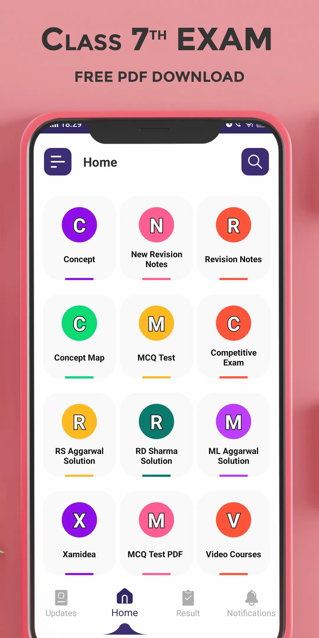 Class 7 Exam app | Indus Appstore | Screenshot