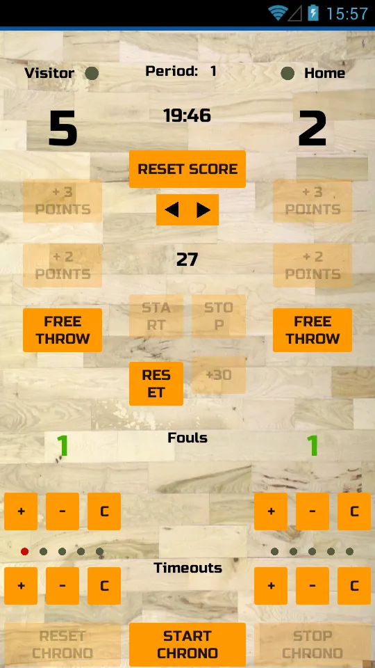 Court Scoreboard | Indus Appstore | Screenshot