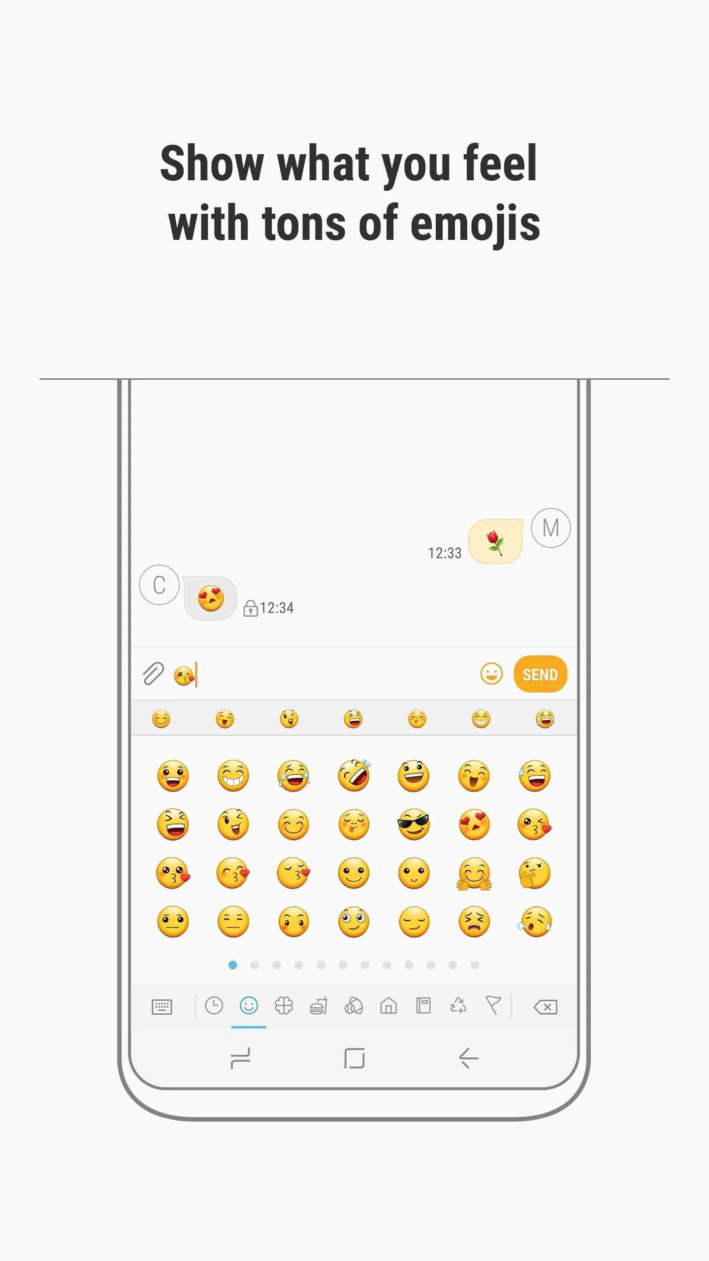 Samsung Keyboard 2022 - Emoji  | Indus Appstore | Screenshot