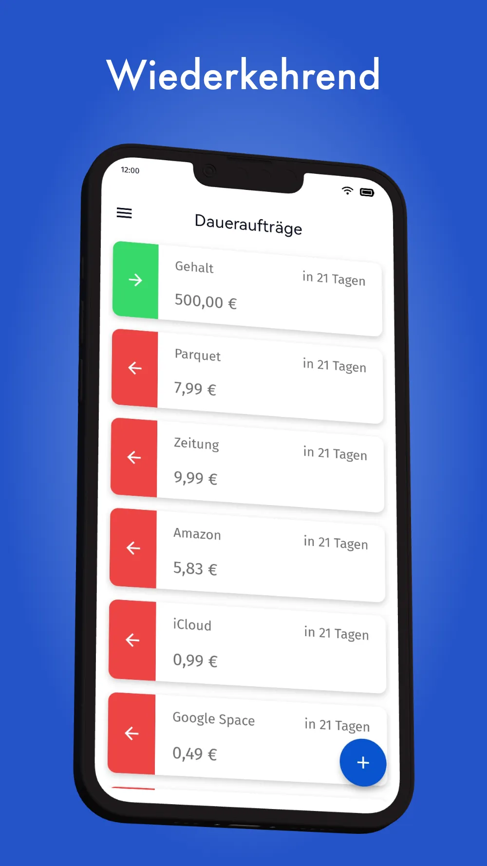 CashFlow - Das Haushaltsbuch | Indus Appstore | Screenshot