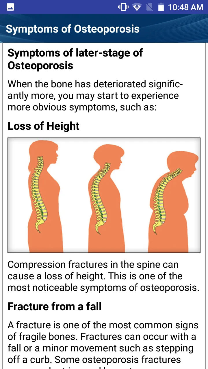 Osteoporosis Weak Bones Diet | Indus Appstore | Screenshot