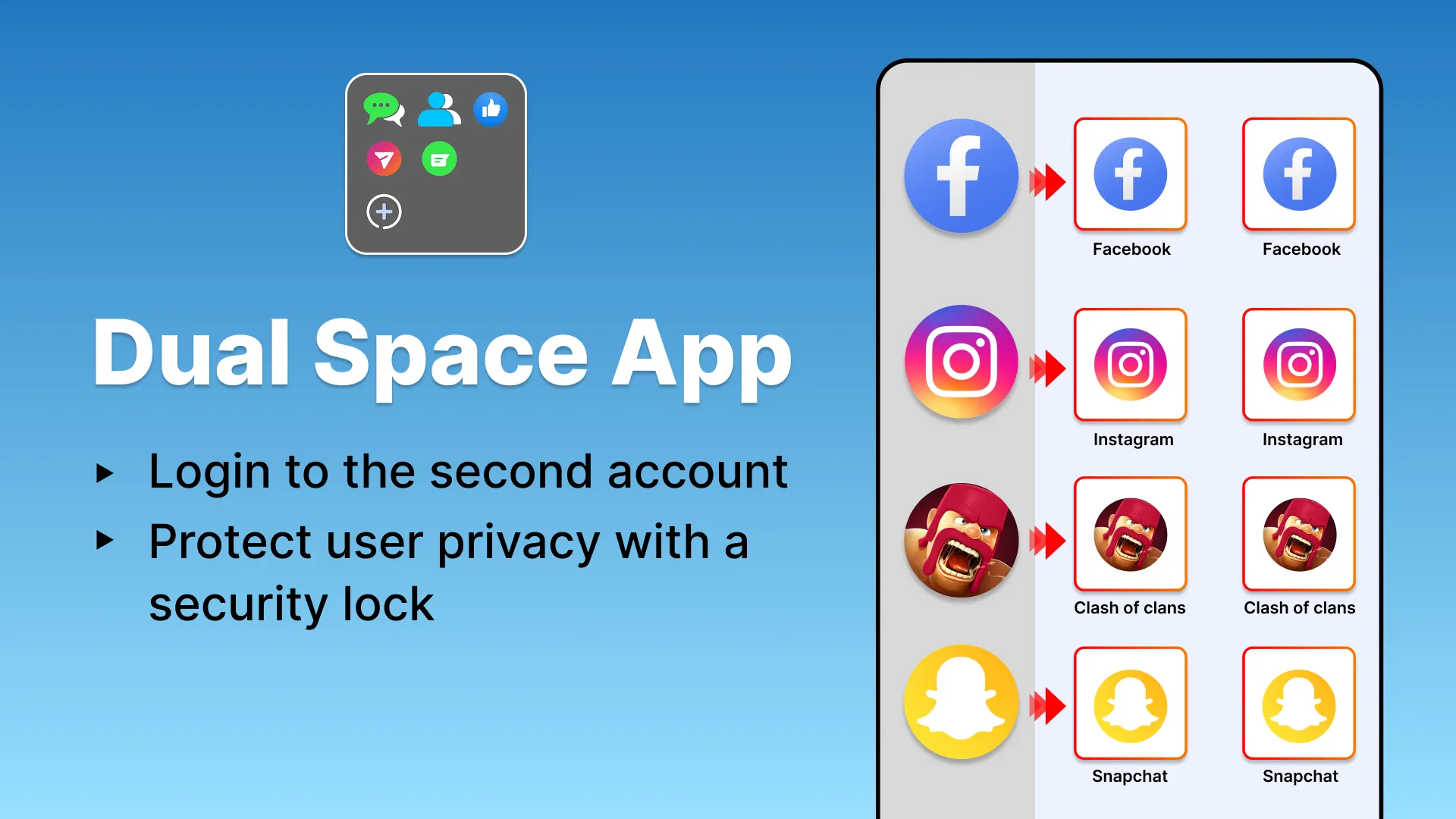 Dual App Space Multi Accounts | Indus Appstore | Screenshot