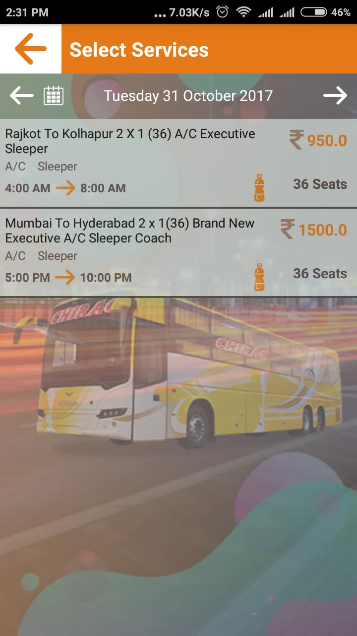 New Chirag Travels | Indus Appstore | Screenshot