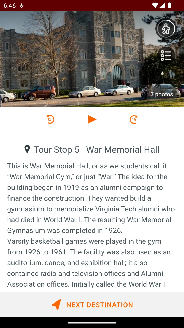 Virginia Tech Hokies on Track | Indus Appstore | Screenshot