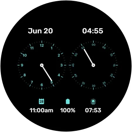 Dials - Watchface for WearOS | Indus Appstore | Screenshot