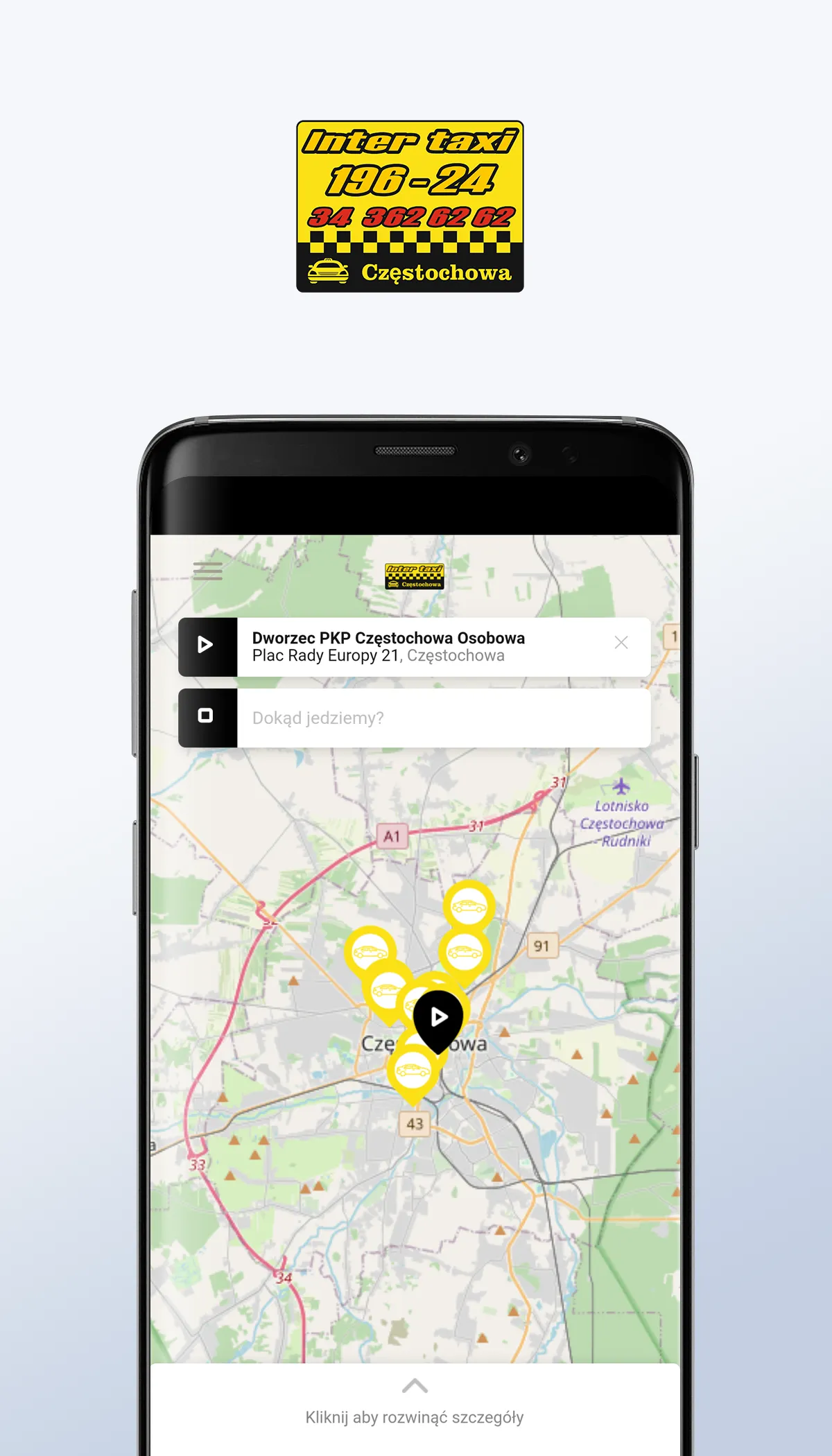 Inter Taxi Częstochowa | Indus Appstore | Screenshot