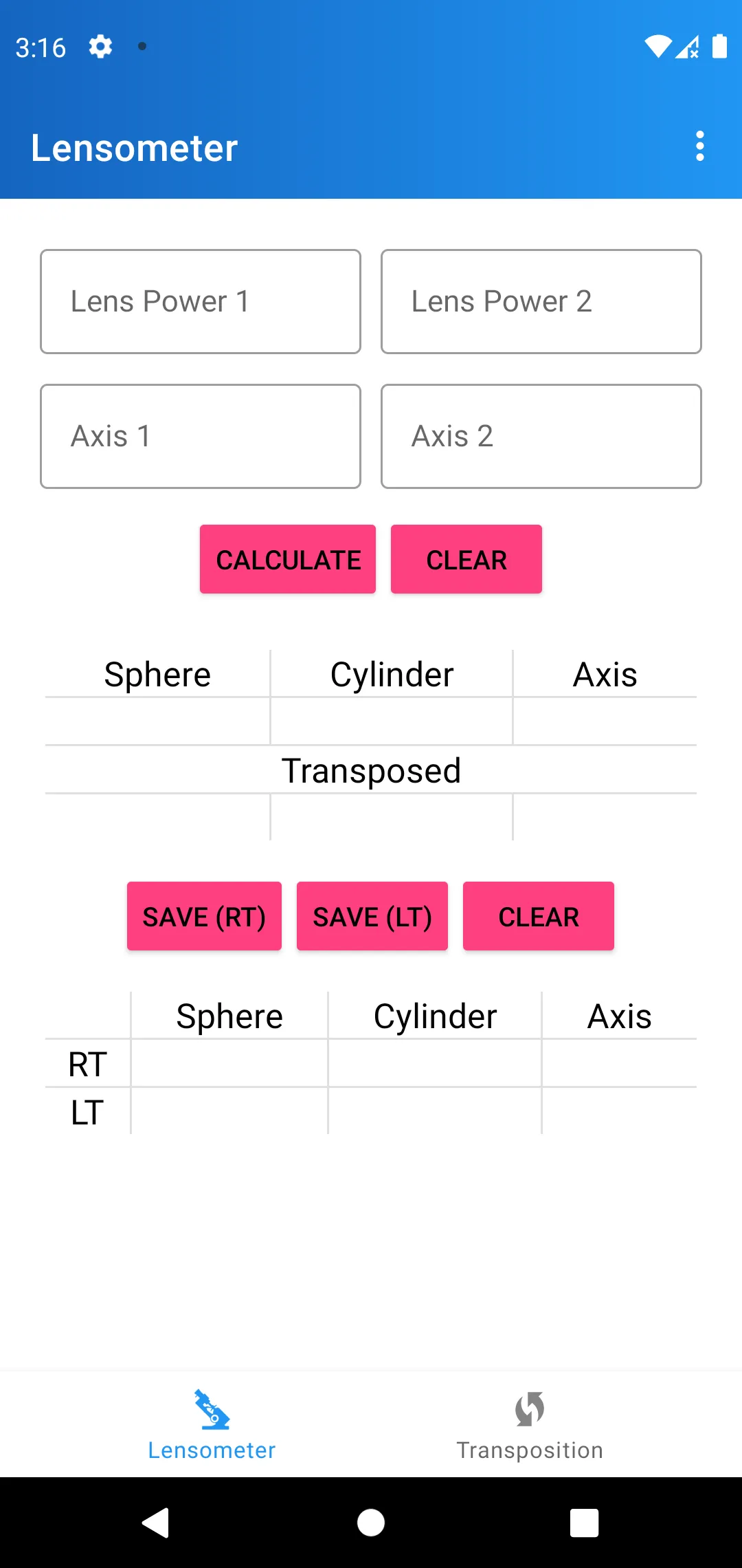 Lensometer Tool (Calculator) | Indus Appstore | Screenshot