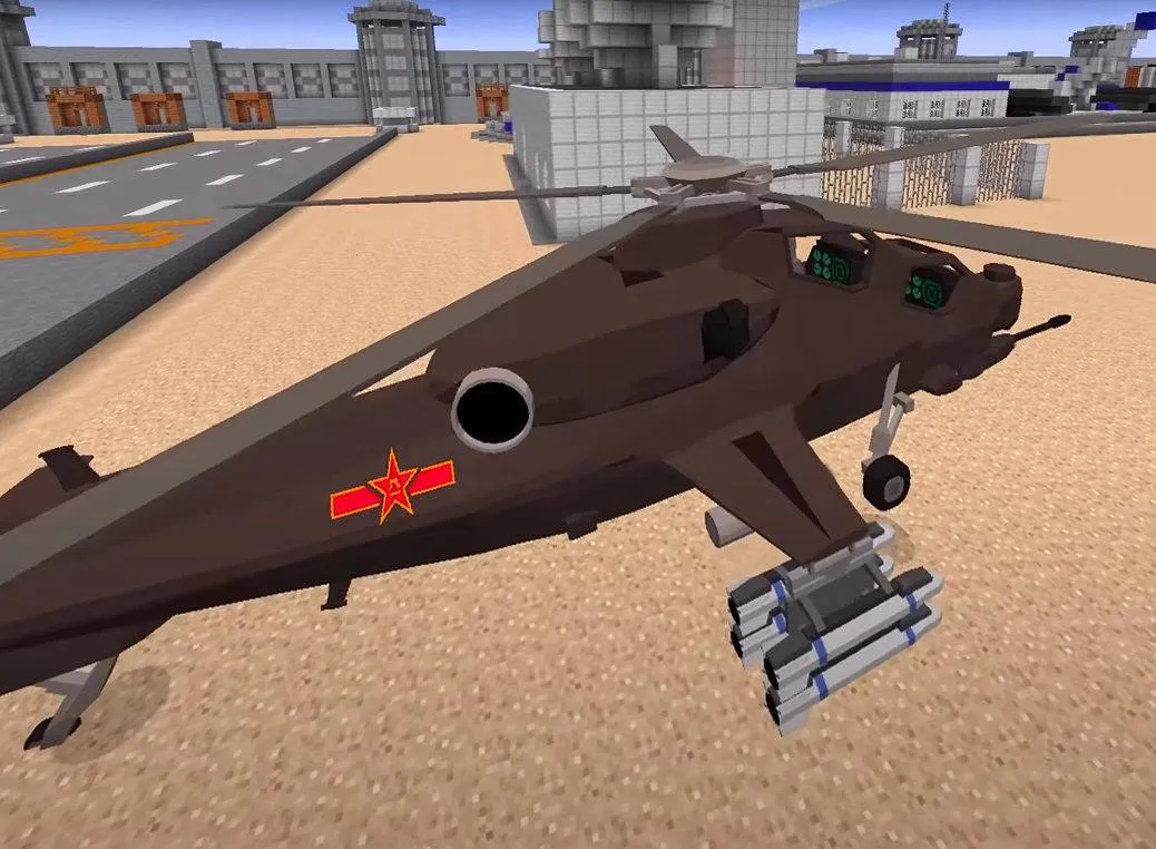 Helicopters Mod Addon for mcpe | Indus Appstore | Screenshot