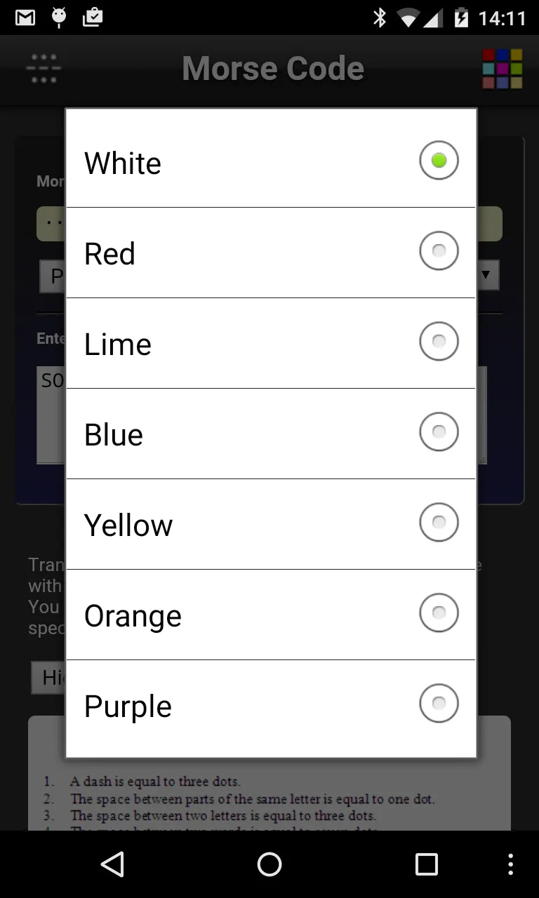 Morse Code | Indus Appstore | Screenshot