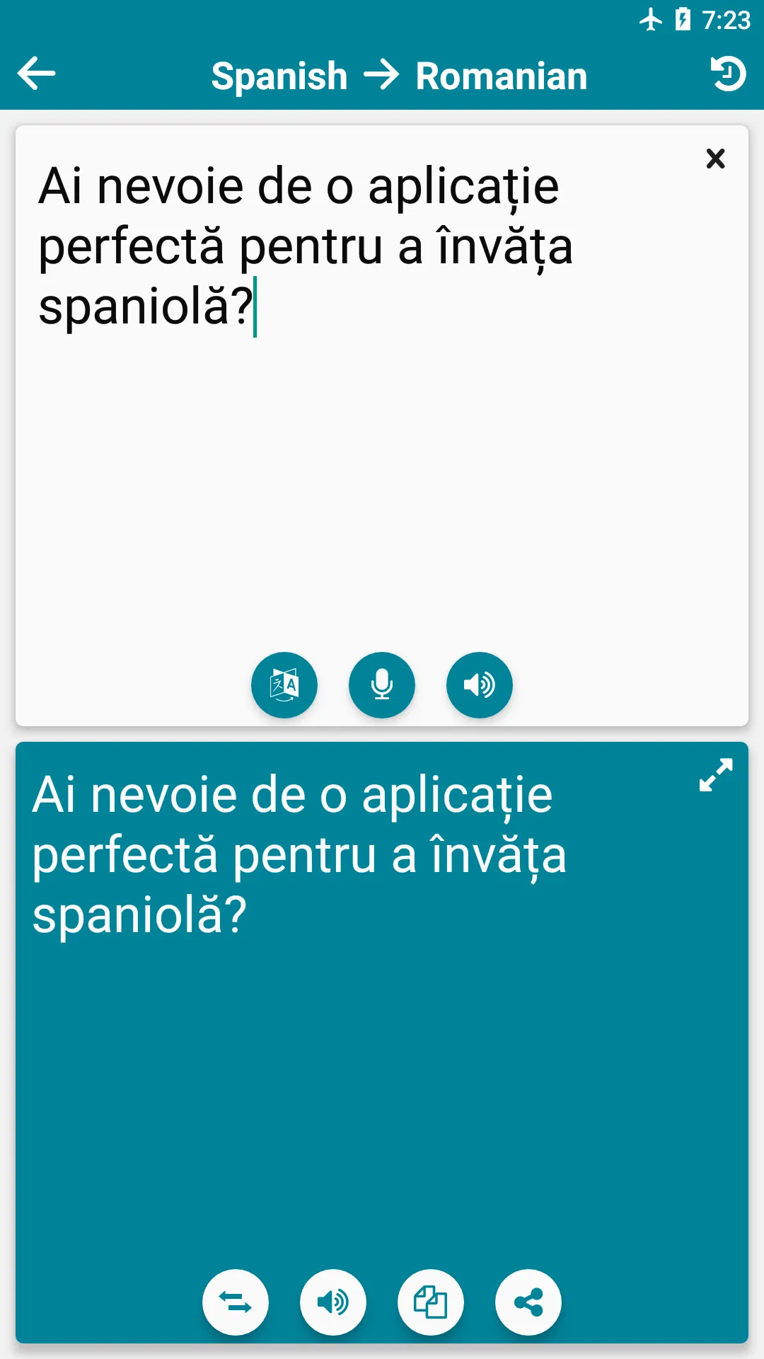 Romanian - Spanish | Indus Appstore | Screenshot