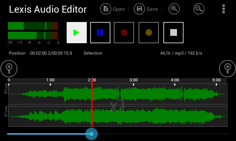 Lexis Audio Editor | Indus Appstore | Screenshot