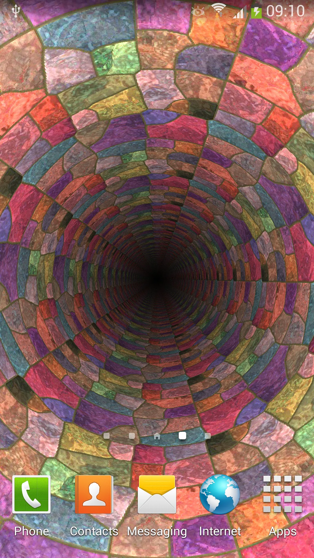 3D Tunnel Live Wallpaper | Indus Appstore | Screenshot