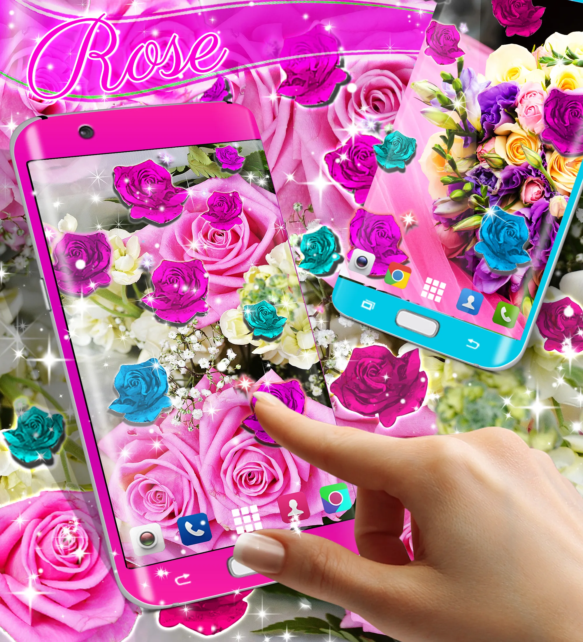 Rose live wallpaper | Indus Appstore | Screenshot