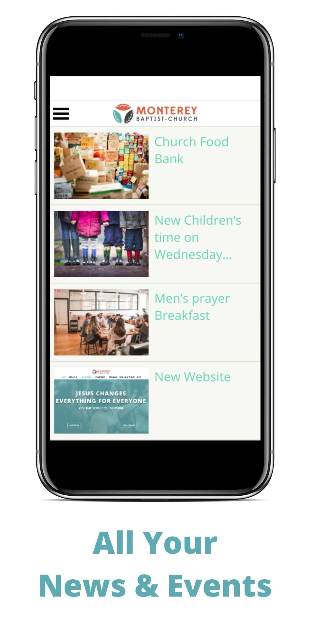 Monterey Baptist Church | Indus Appstore | Screenshot