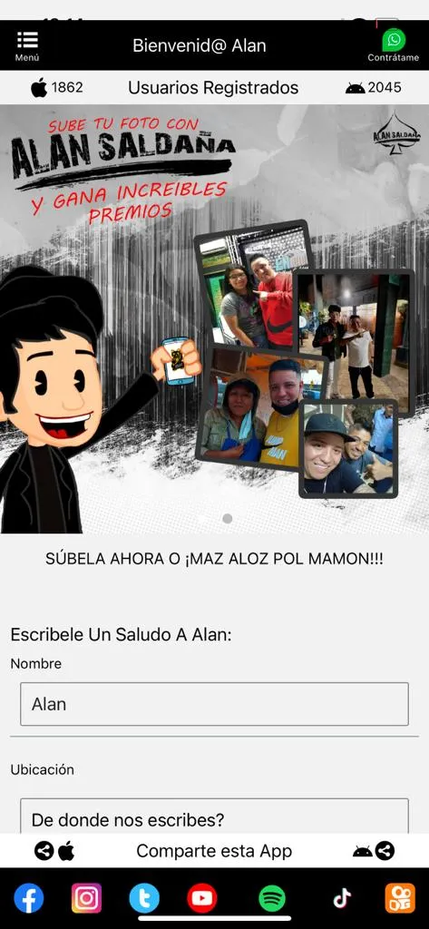 Alan Saldaña Oficial | Indus Appstore | Screenshot