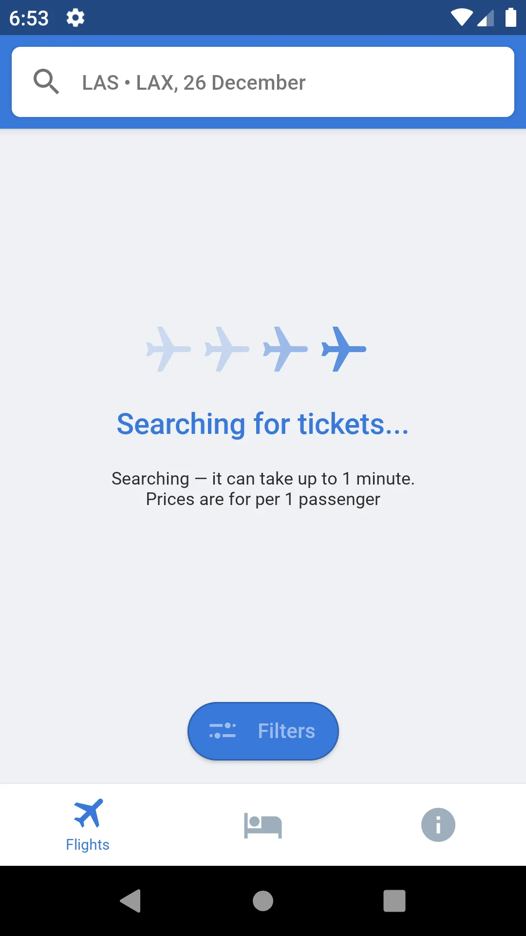 Cheap Air Tickets | Indus Appstore | Screenshot