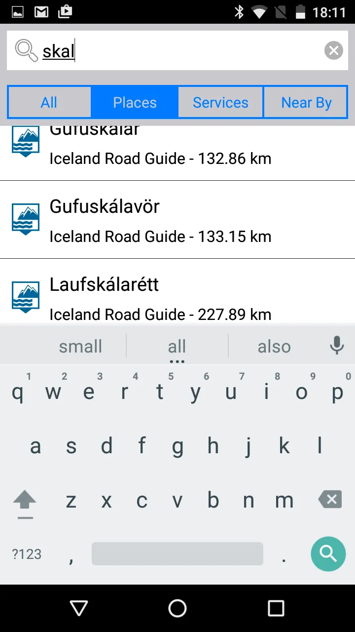 Iceland Road Guide | Indus Appstore | Screenshot