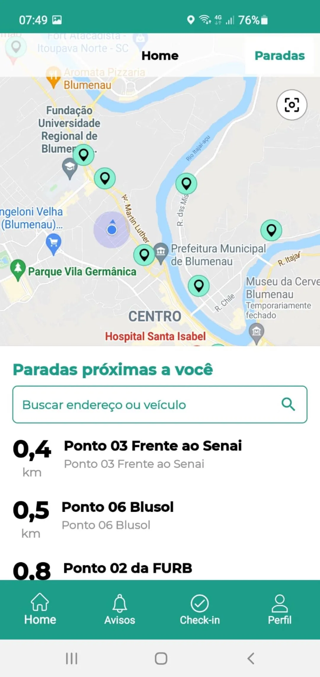 Bustop Passageiro | Indus Appstore | Screenshot