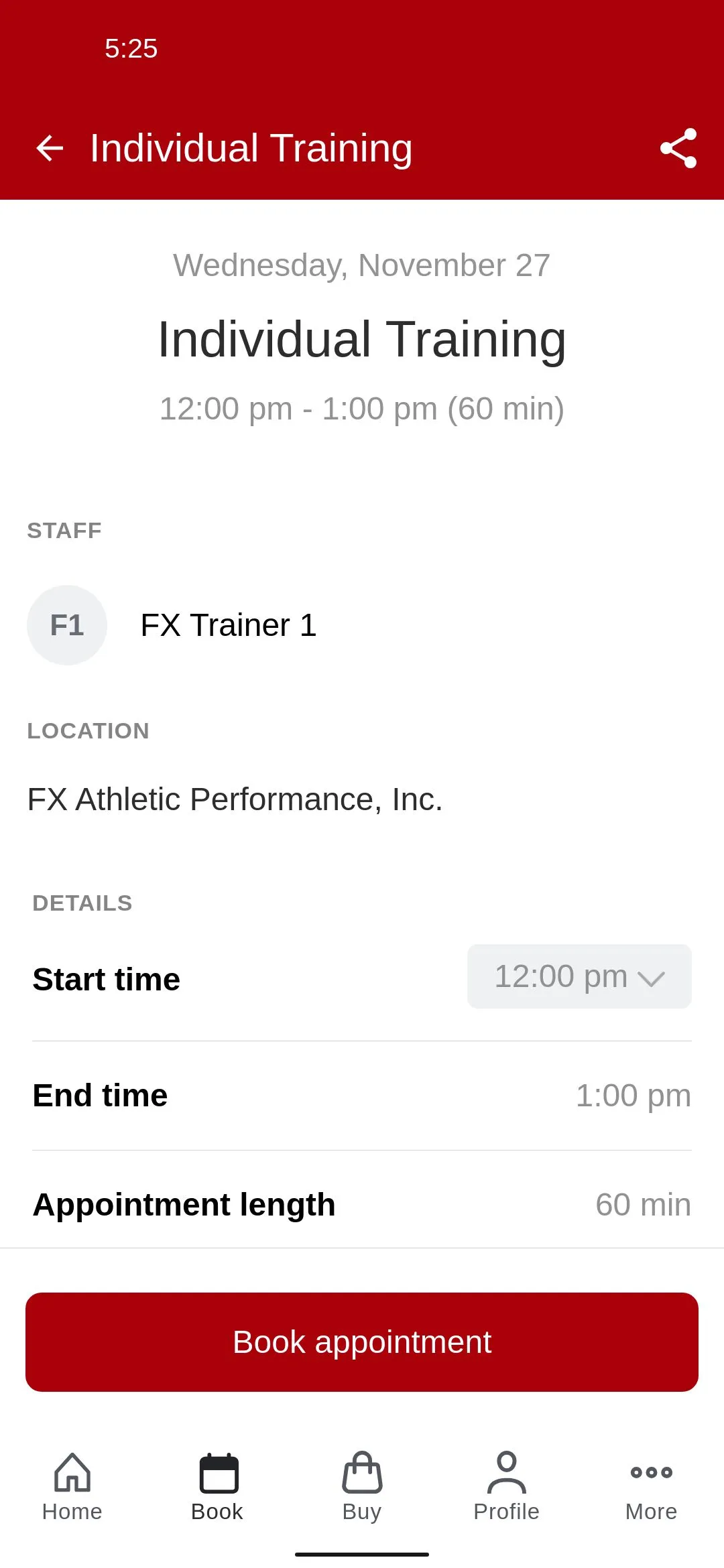 FX Athletic Performance | Indus Appstore | Screenshot