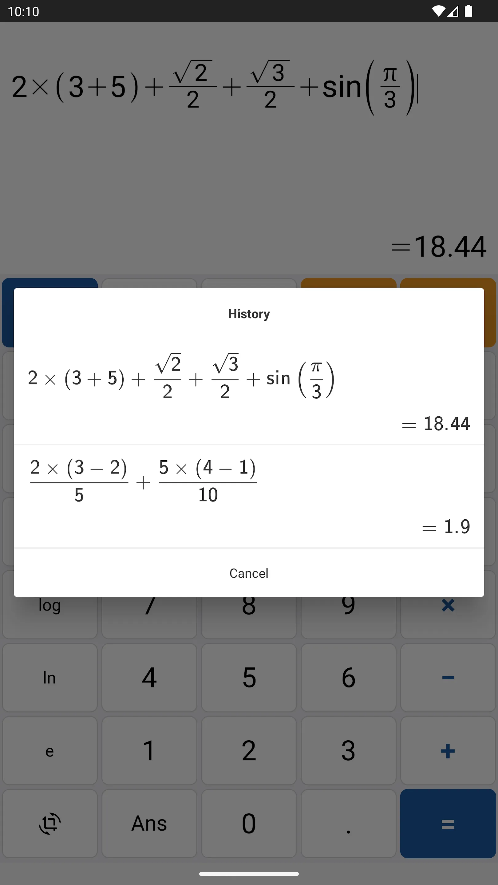 Scientific Calculator | Indus Appstore | Screenshot