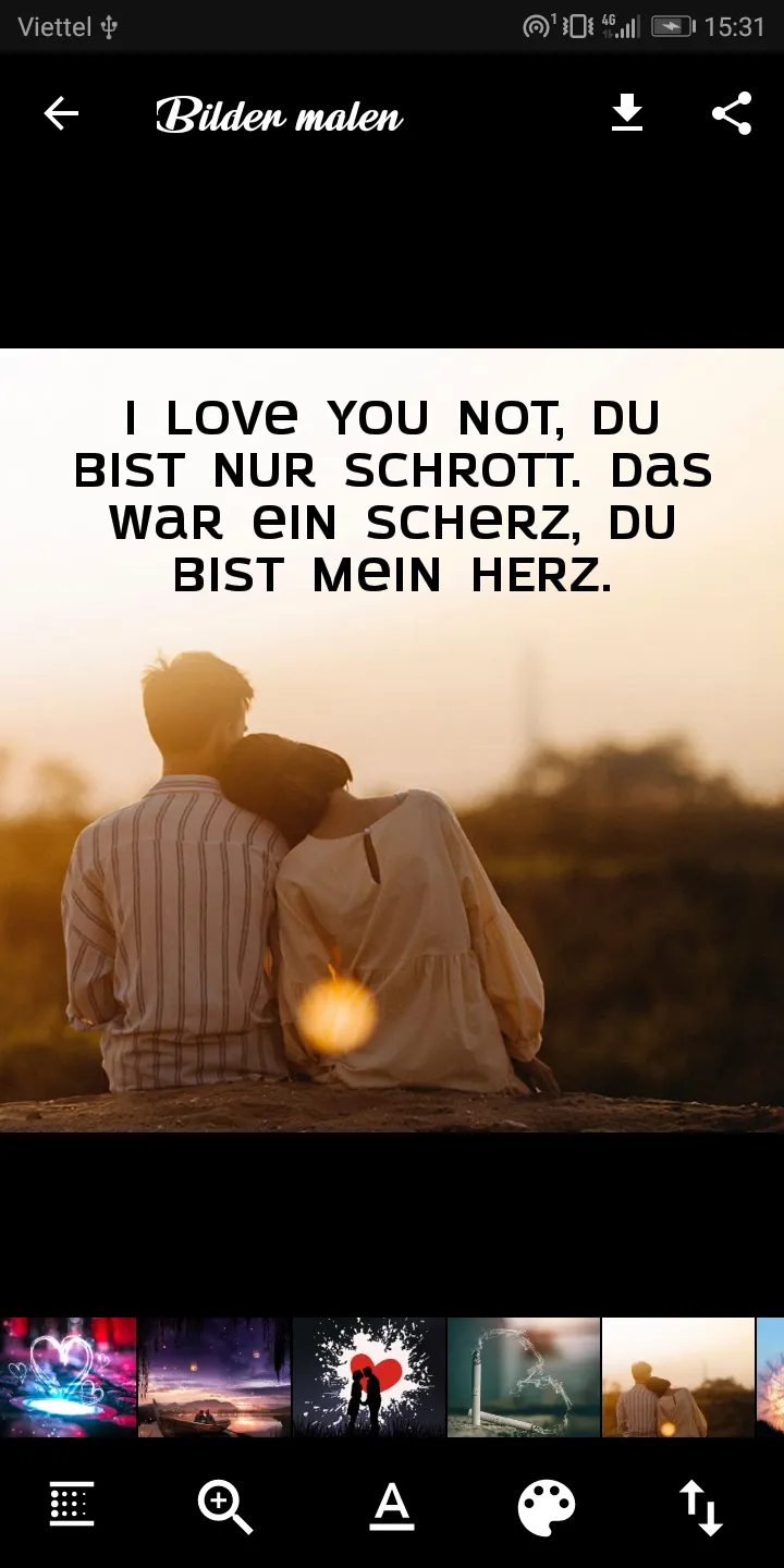 Ich Liebe Dich | Indus Appstore | Screenshot