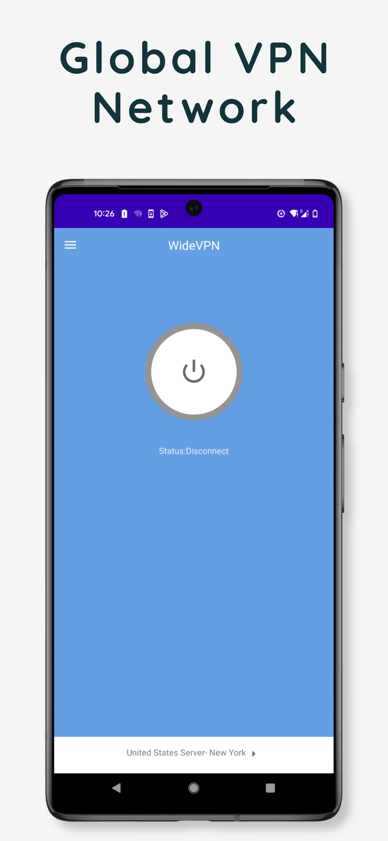 WideVPN -  Private & Fast VPN | Indus Appstore | Screenshot