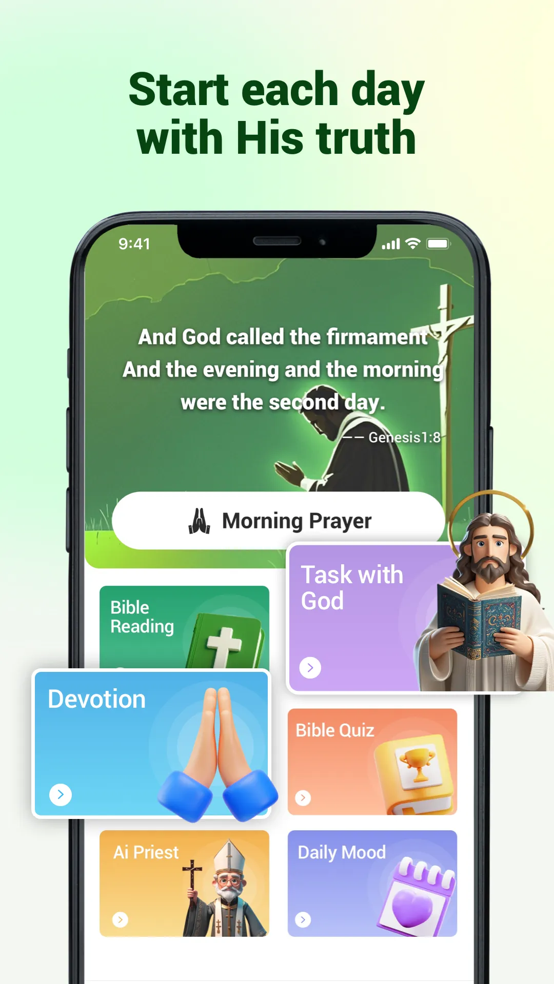 Bible - Pray + Verse + Audio | Indus Appstore | Screenshot