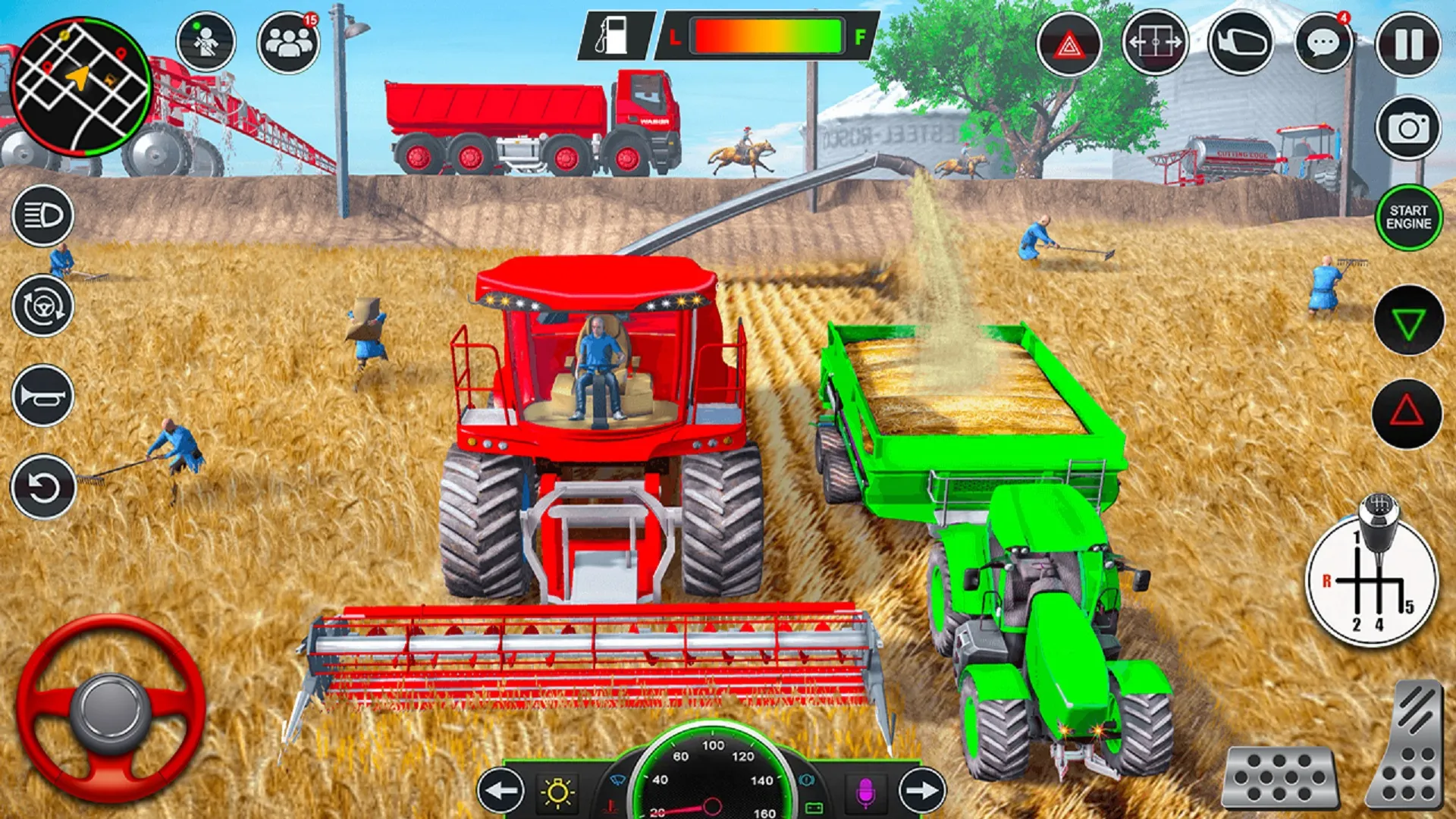 Indian Farming Tractor Game 3D | Indus Appstore | Screenshot