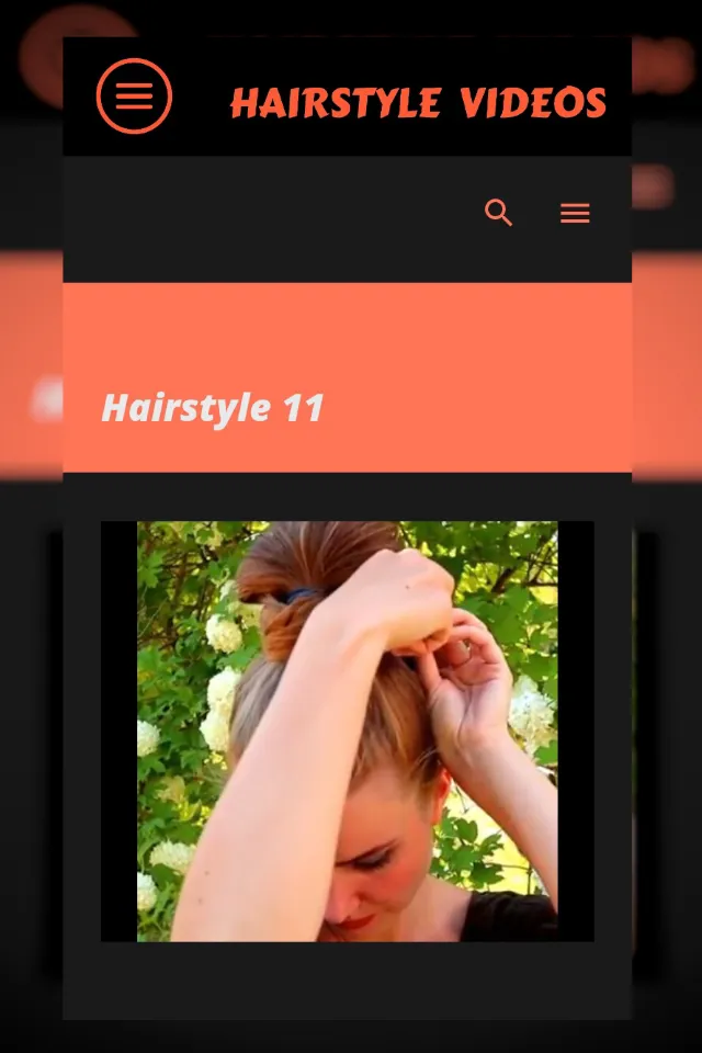 Hairstyle Videos | Indus Appstore | Screenshot