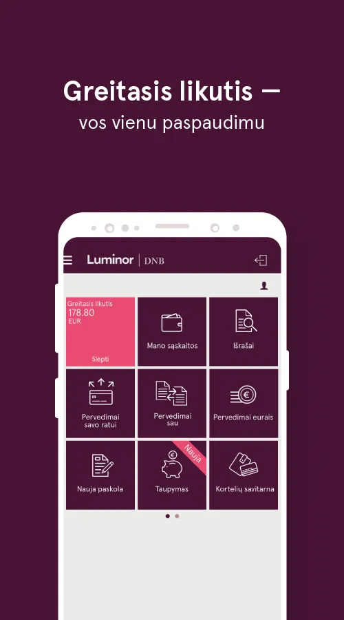 Luminor Lietuva | Indus Appstore | Screenshot