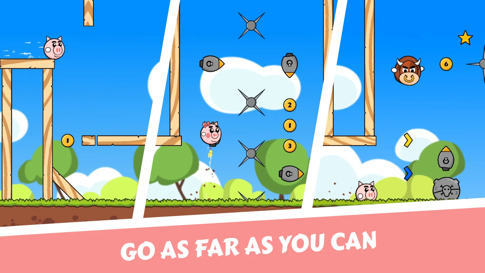 Pig Jump Demo | Indus Appstore | Screenshot