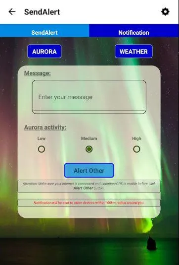 Iceland Aurora Alert | Indus Appstore | Screenshot