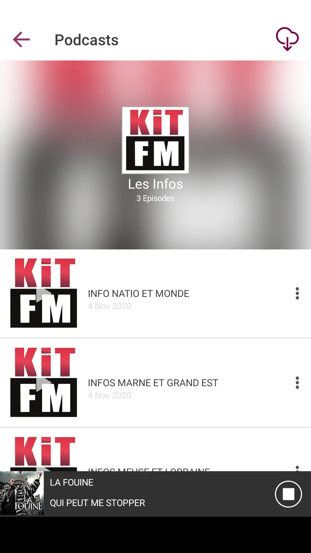 KIT FM | Indus Appstore | Screenshot