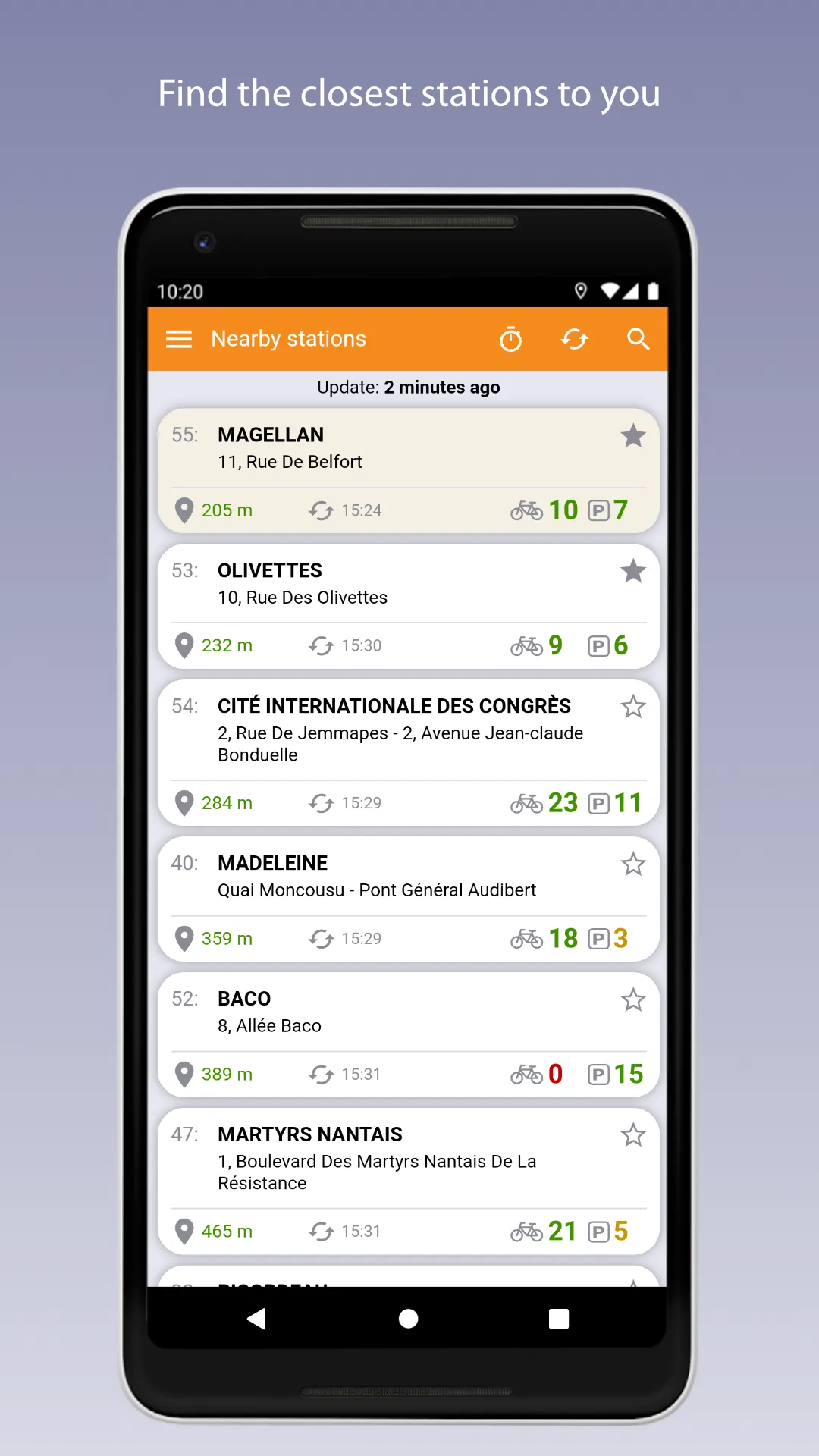 Nantes Vélo | Indus Appstore | Screenshot