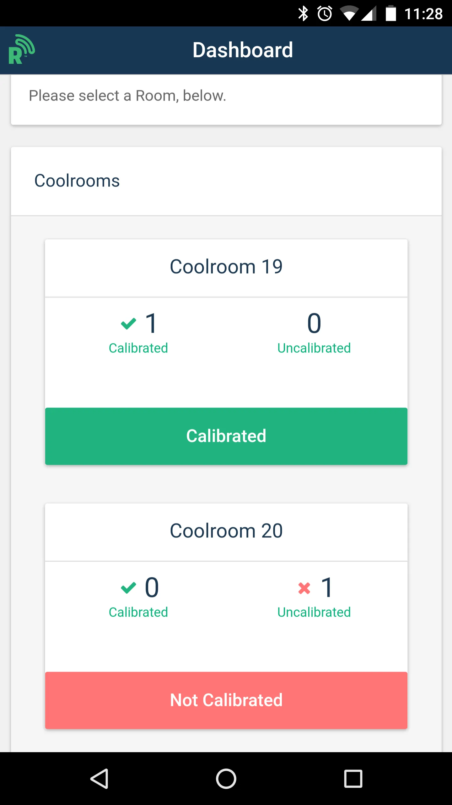 RICADO Temperature Calibration | Indus Appstore | Screenshot