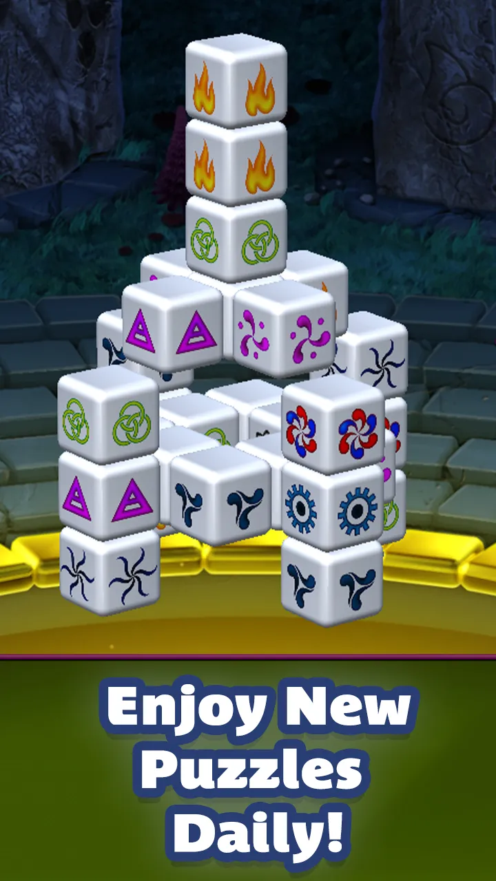 Tap Tiles - Mahjong 3D Puzzle | Indus Appstore | Screenshot