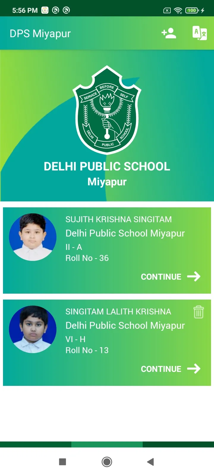 DPS Miyapur Parent Portal | Indus Appstore | Screenshot