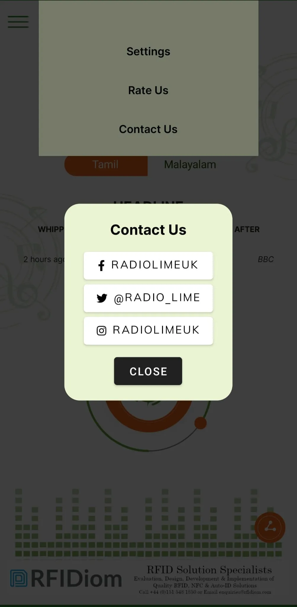 Radio Lime | Indus Appstore | Screenshot