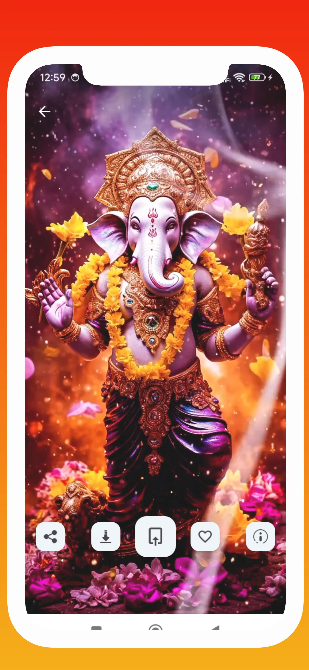 Ganpati Video Status | Indus Appstore | Screenshot