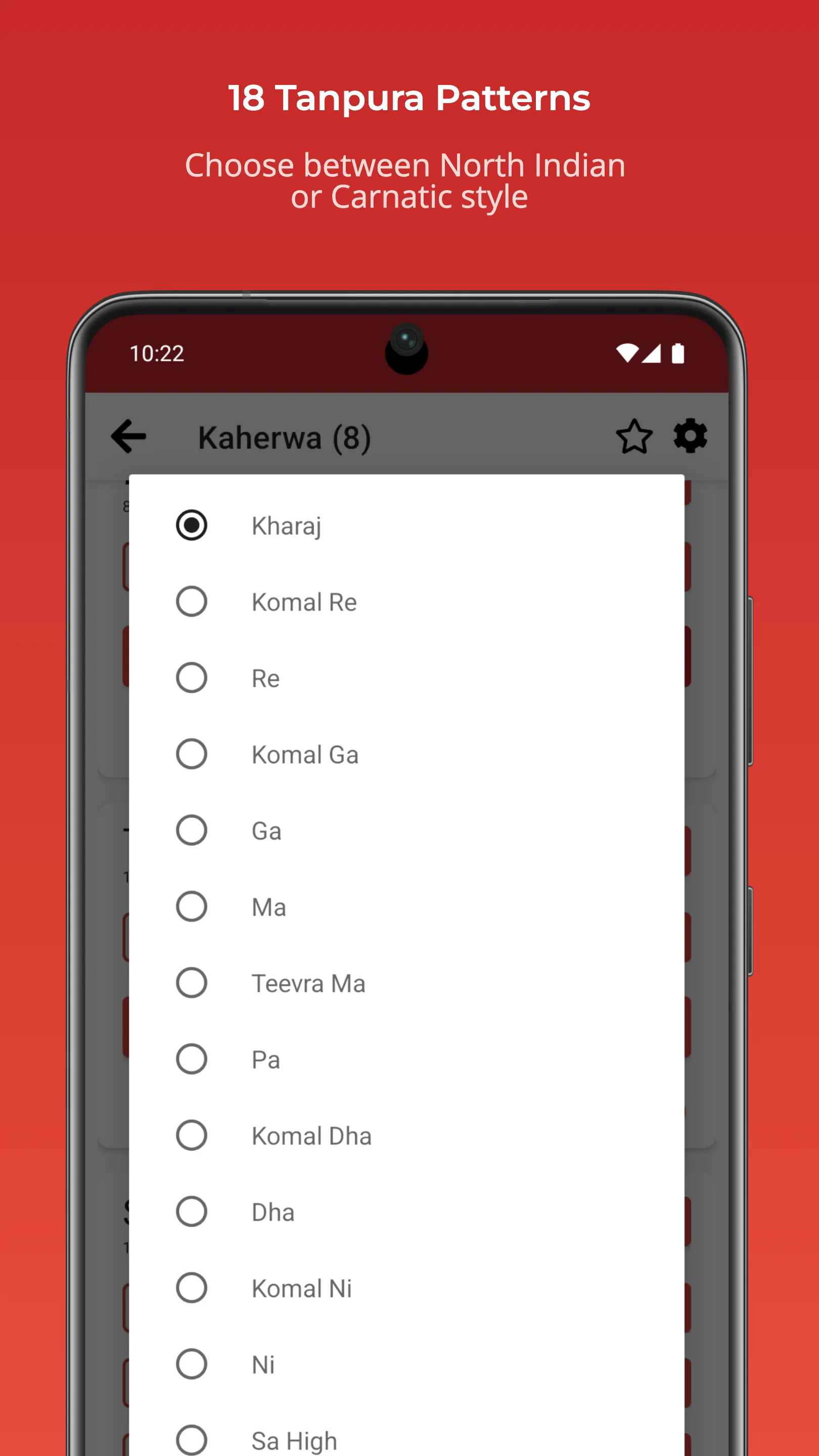 Rhythm with Tabla & Tanpura | Indus Appstore | Screenshot