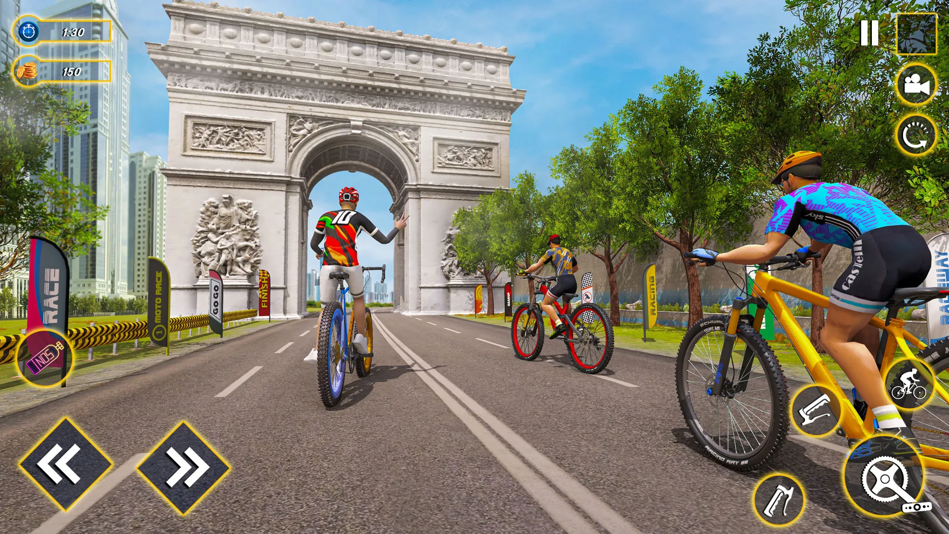 Xtreme BMX Traffic Tour Racing | Indus Appstore | Screenshot