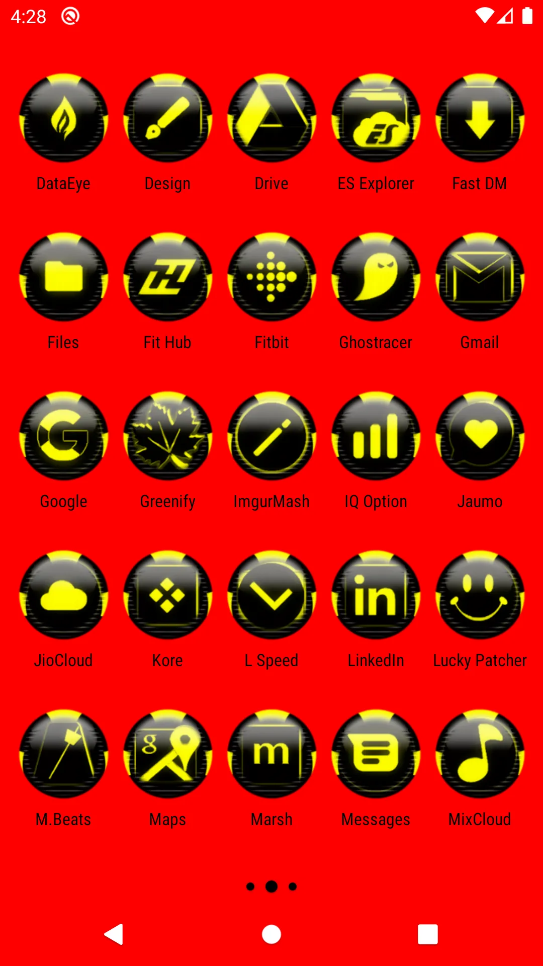 Yellow Icon Pack Style 6 | Indus Appstore | Screenshot