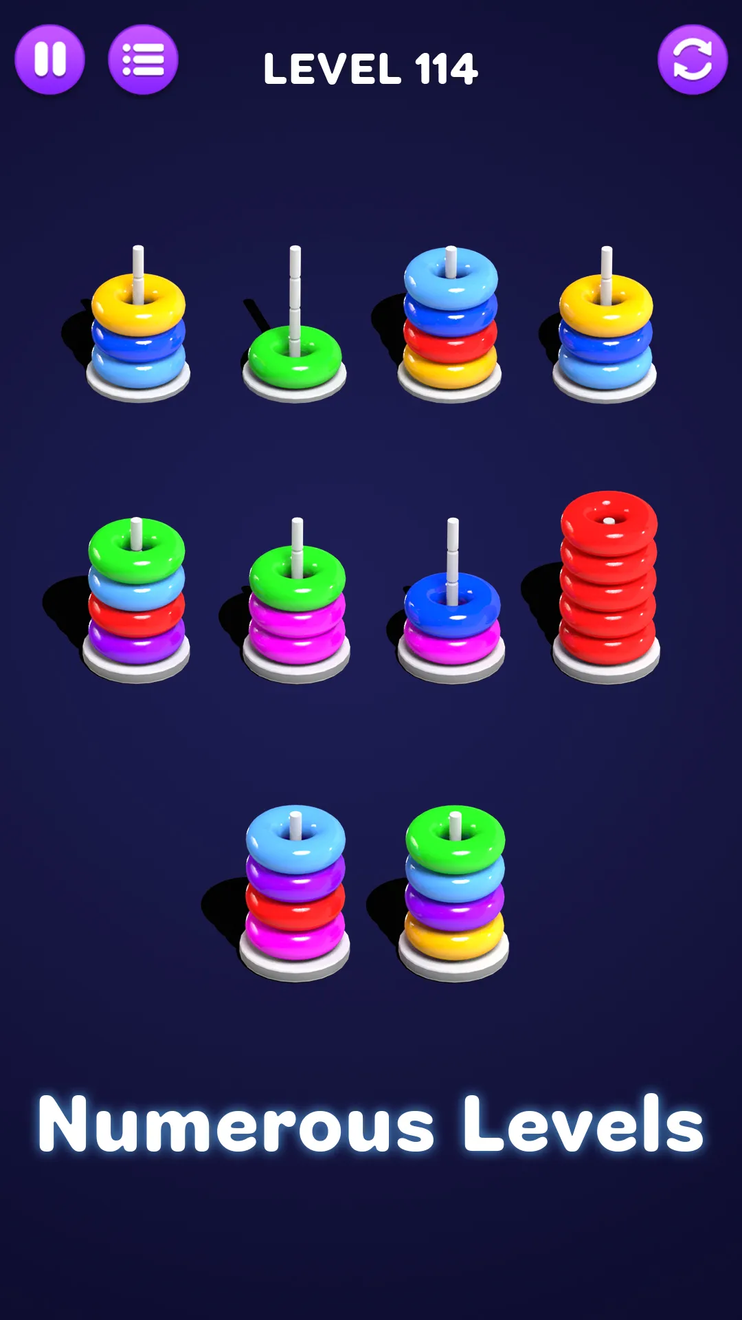 Color Hoop: Sort Puzzle | Indus Appstore | Screenshot