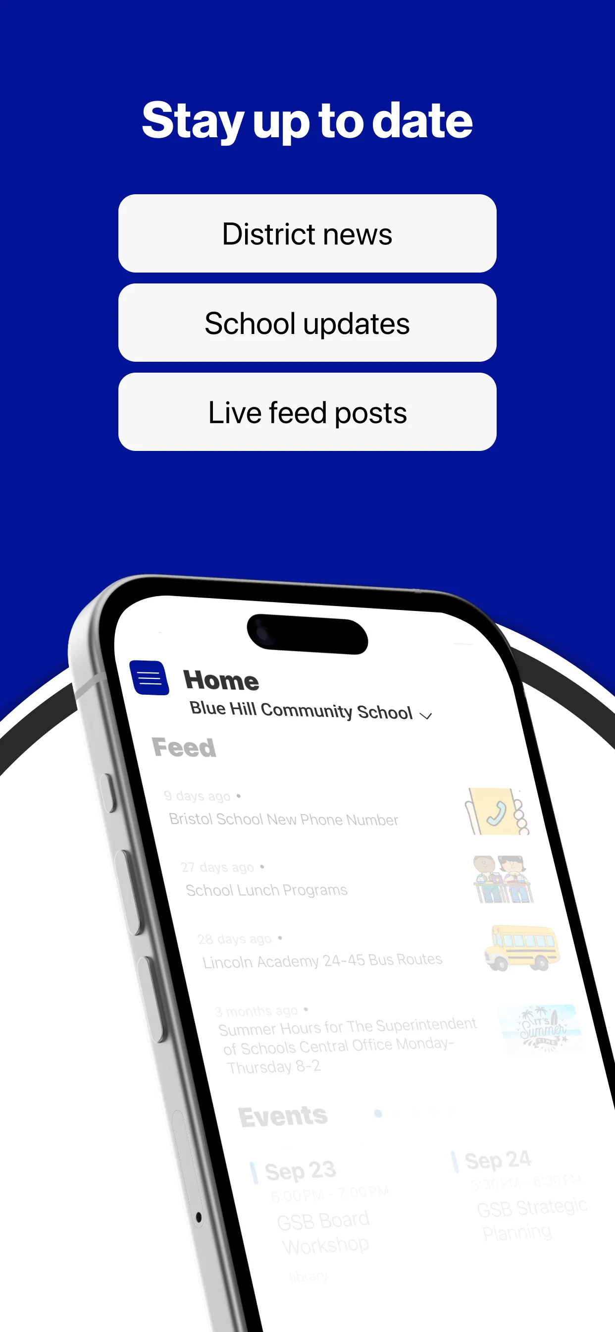 Blue Hill Schools, NE | Indus Appstore | Screenshot