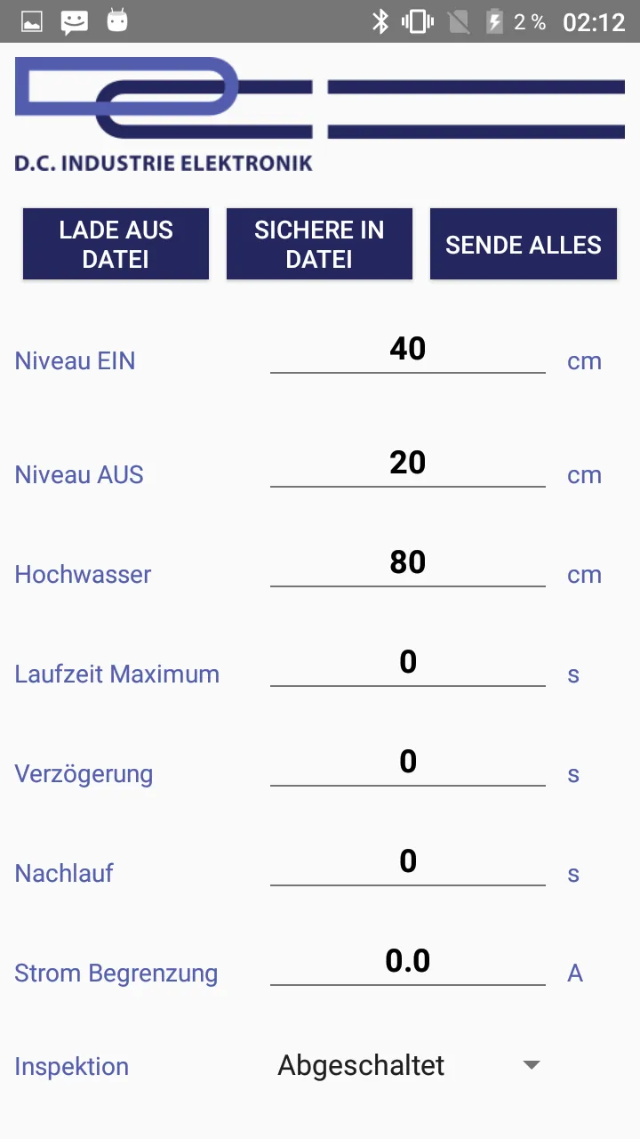 DC Elektronik Pumpensteuerung | Indus Appstore | Screenshot