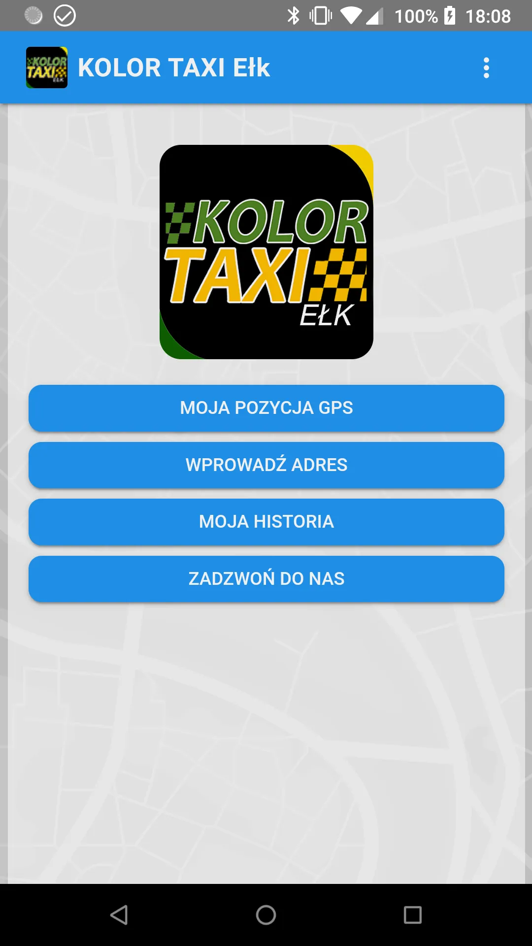 KOLOR TAXI Ełk | Indus Appstore | Screenshot