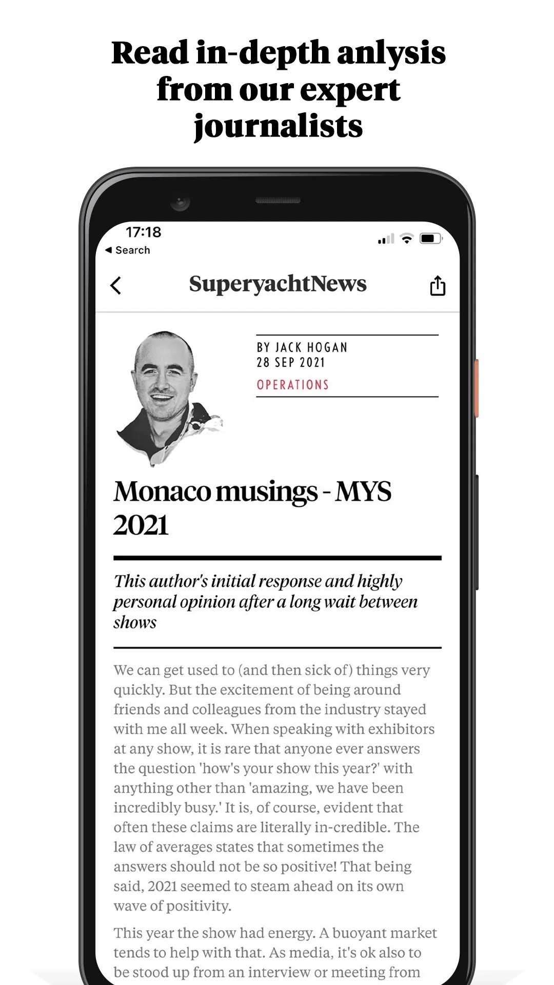 Superyacht News | Indus Appstore | Screenshot