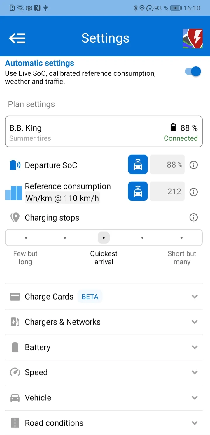 A Better Routeplanner (ABRP) | Indus Appstore | Screenshot